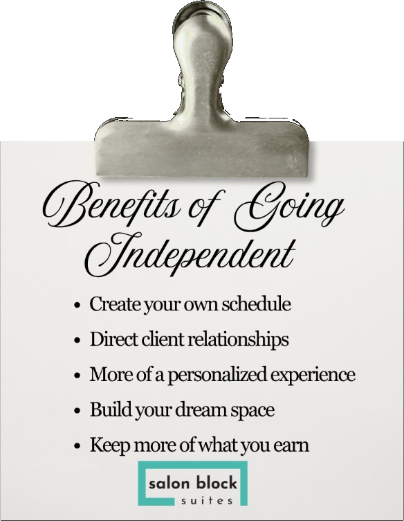 Benefits of going independent